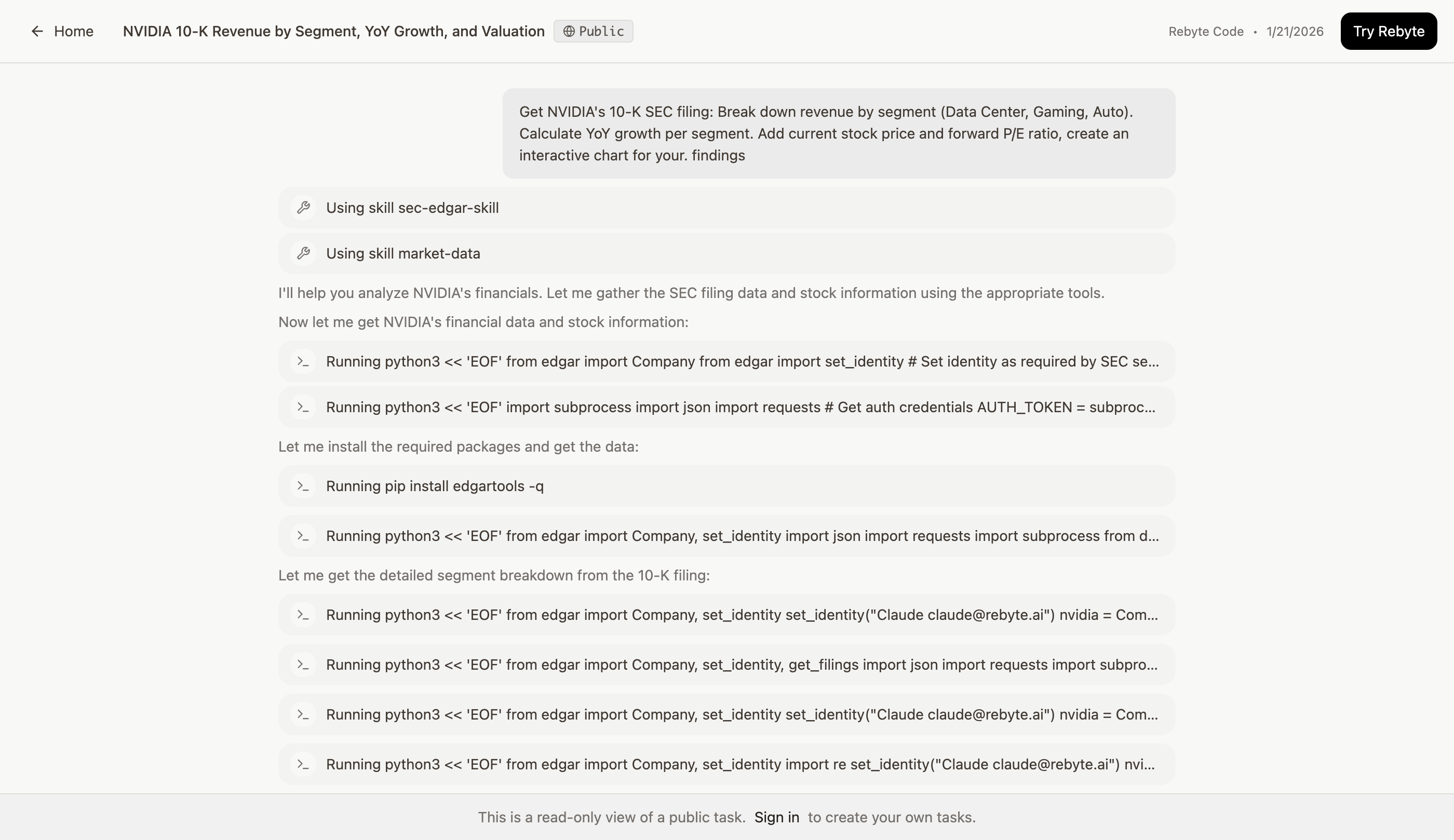 NVIDIA 10-K Revenue Analysis